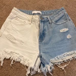 Vervet denim shorts